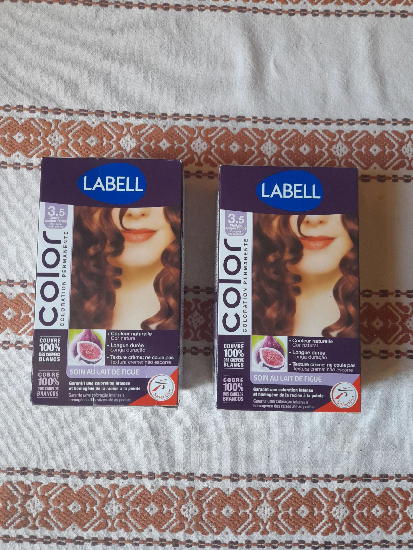 Coloration cheveux 